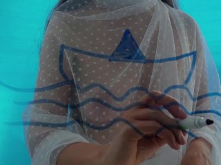 Hot Hot Girl💥 Super Sexy Girl in Transparent Dress 🌹👀