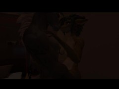 Anthro Heat - Loving evening with horse cock