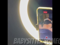 Babysitter Fucked Under Skirt
