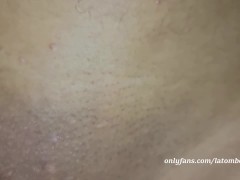 Virgin Dyke stud trying to fit my dick in her tiny pussy