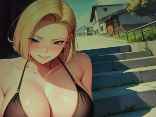 4K BABES in DRAGONBALL Sexy and Naughty JIZZ TRIBUTE