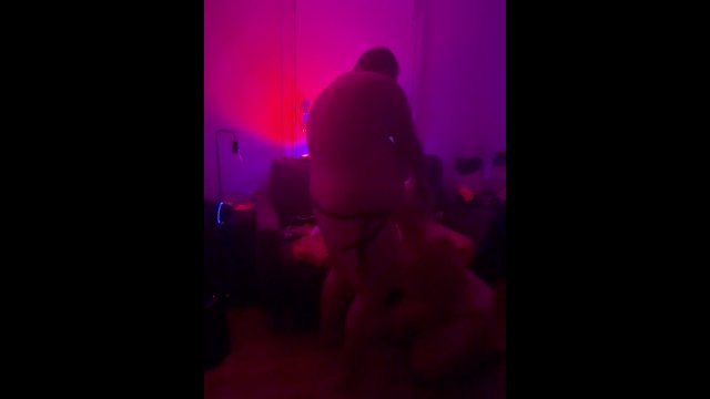 I fucked her face with a 9” strap