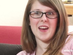 Ersties - Cute Babe Jada Uses a Vibrator on Her Hairy Pussy