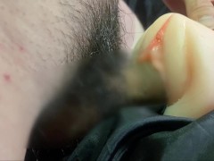 デカチンでおまんこに大量ぶっかけ。射精後チンポで再挿入/// - Screenshot 7 of 16 - Bukkake