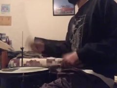 parents moaning in the other room while i'm playing drums 2