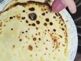 Cumshot on Pancake