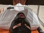 Preview 2 of His mouth is my toilet. Femdom piss in mouth and pussy cleanup