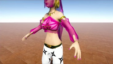 3D Настраиваемая Сцена Минета Сцена Игра
