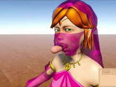3D Customizable Blowjob Scene Game
