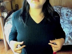 オナニー後の愛液とマンカスが付いたショーツをあなたに被せてくる日本人女性。 - Screenshot 2 of 16 - ショーツ