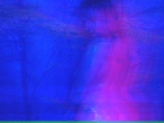 Trippy solo oil tease