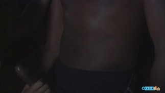 Her gorgeous fake tits bounced around while the sexy Latina fucked hard in an interracial