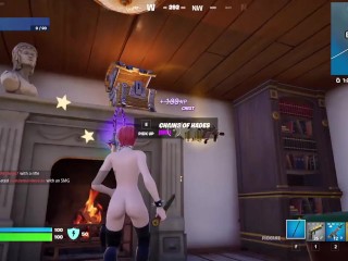 Fortnite with Nude Mods Mina Park Nude Skin Gameplay Part 2 [18+]