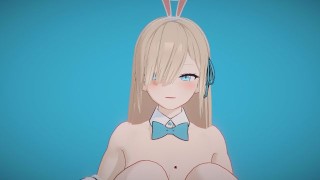 (アスナ)青いアーカイブ3D変態