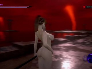 Bloody Spell Nude Game Play [parte 12] Nude Mod [18+] Jogo Pornô