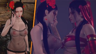Bloody Spell Nude Game Play [Parte 08] Nude Mod [18+] Jogo pornô