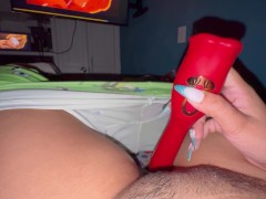 she loves giving herself pleasure addicted to hentai😮‍💨super creamy pussy