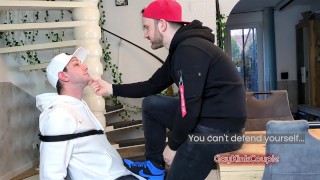 Shackled To A Chair And At His Mercy