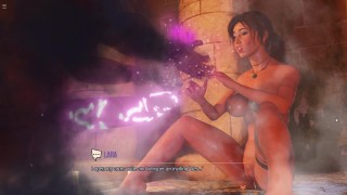Lara Croft  a strange artefact VIVID DREAMS and ECSTASY
