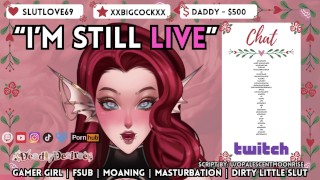 F4M | E-Girl Slut si masturba su Twitch Stream | Erotico Hentai Gioco di Ruolo