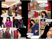 Preview 1 of Savita Bhabhi Episode 10 - Miss India Part 1 - Erotic comics - sex in the car with a old man