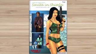 Savita Bhabhi Episode 11 - Savita in Shimla - Erotic comics - giving blowjob to a boy