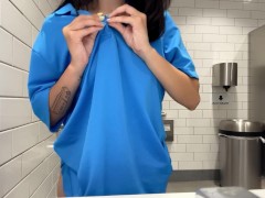 Cute Sneaky Egirl on the job - Screenshot 5 of 16 - Booty Shake