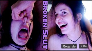 Submissive teen Violette Black enjoy hard doggystyle fuck and deepthroat