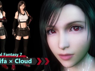 Final Fantasy 7 - Tifa × Cloud × Primeiro Prazer Noturno - Versão Lite