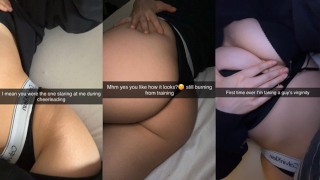 Cheerleader Wants To Hook Up With A Virgin Student At School