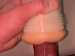 Dillion harper's tight fleshlight pussy make me cum twice (POV)