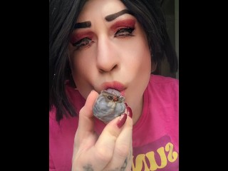 Early Morning Smoke Sesh getting Weed Stoned with your Favorite Transgirl.