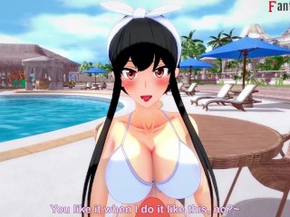 Yor Forger 比基尼免费 POV |间谍 x 家庭 |在 Patreon 上观看完整和完整的 POV：Fantasyking3