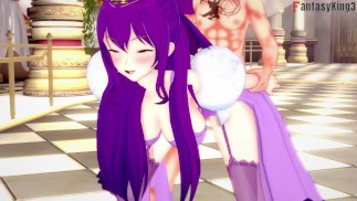 Scáthach-Skadi first fuck on throne | 1 | TYPE-MOON | Full & FPOV on Patreon: Fantasyking3