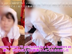【新人看護師の調教映像】「お医者さんへの性奉仕が私の仕事です…」クンニおもちゃでアナル開発！