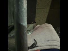 Pissing and dicking down my bosses perfect pipe