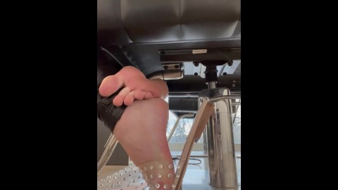 Candid Feet of The New Girl in the Office! (Part 1) PREVIEW