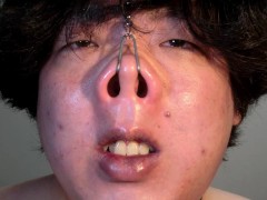 童貞マゾ豚のオナニー 20240512 豚鼻触ったりイキ顔晒したりするだけです - Screenshot 13 of 16 - Kink
