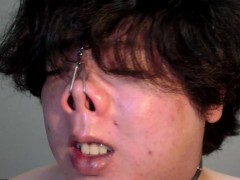 童貞マゾ豚のオナニー 20240512 豚鼻触ったりイキ顔晒したりするだけです - Screenshot 4 of 16 - Pig