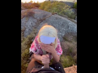 Swedish Girl Fucked Outdoors in Sundress