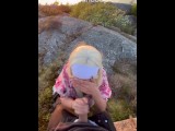 Swedish girl fucked outdoors in sundress