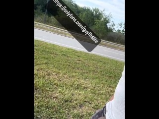 Nice peaceful walk with my dick out Video