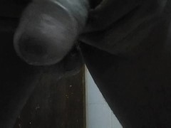 Dangling monster dick hungry for pussy