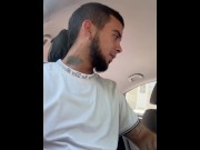 Preview 6 of Blowjob in the car-CAUGHT