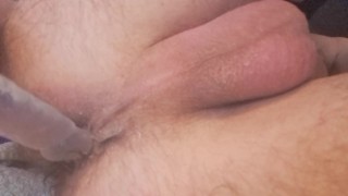 From straight to bi . First anal play toy ever
