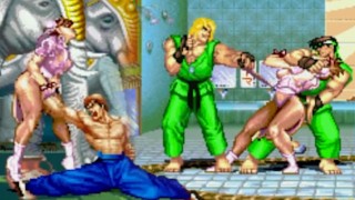 Street Fighter 2 M.U.G.E.N Порно Файтинг Плей [Часть 02] Секс Игра Играть