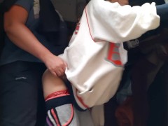 I fuck my girlfriend hard with a strapon and hold her by the hair in an abandoned house