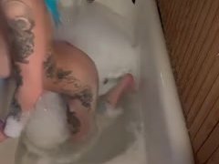 Bubble bath booty
