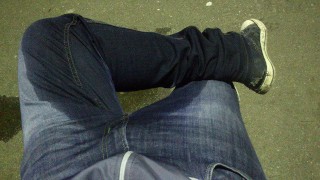November 7, 2015. 21 y.o.  I peed myself in my jeans at the train station 2