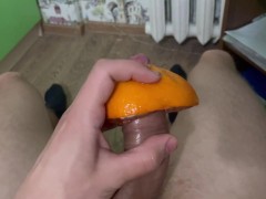 Порвал цитрус своим членом | Нежно потёр | Кончил в апельсин - Screenshot 10 of 16 - Teenagers
